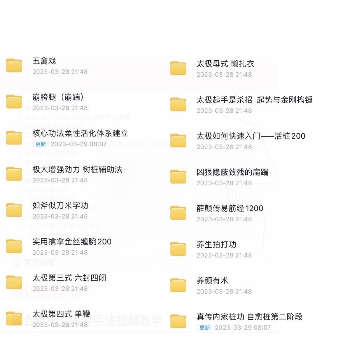 黄千合集 十数套传统武术 五禽戏 太极 米字功 擒拿 拍打  桩.jpg